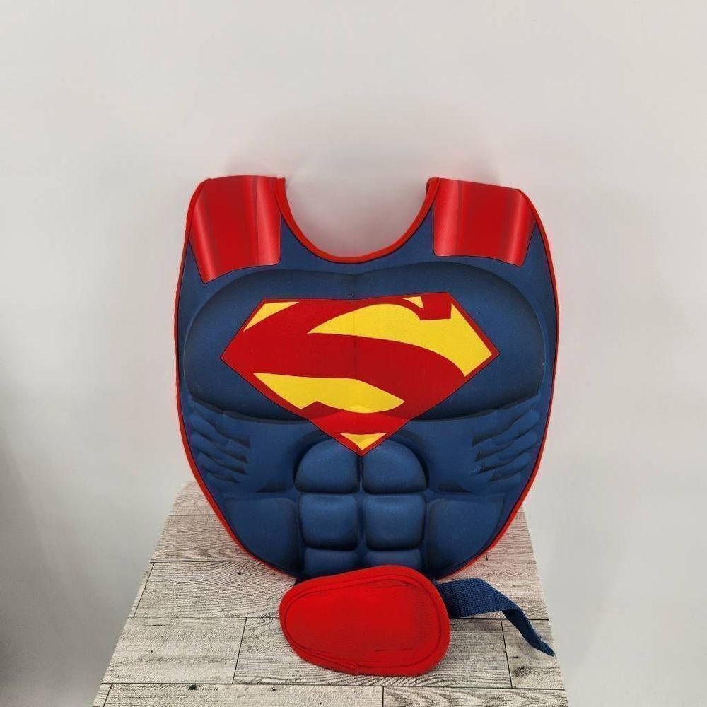 JLA 3D Muscle Vest, Superman Toddler Little Kid Weight 33-55lbs Life Jacket